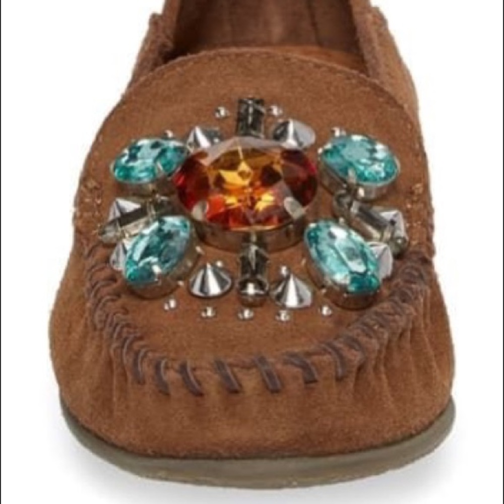 free people | embellished loafer moccasin - Picture 4 of 7